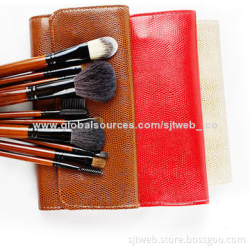 10-piece Powder Makeup Brush Set with 20*12cm Size